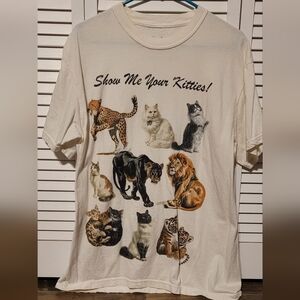 Dressed In Lala Show Me Your Kitties Cat T Shirt